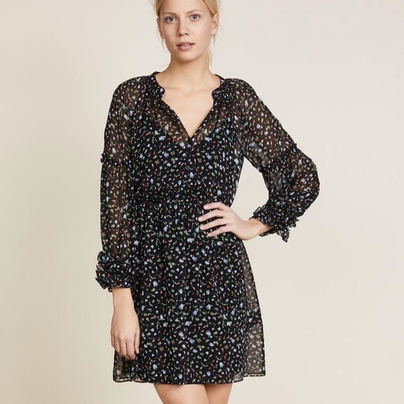 Club Monaco Taisie Silk Dress Size 0 - Picture 1 of 11